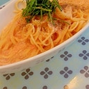 生クリーム不使用！明太子クリームパスタ